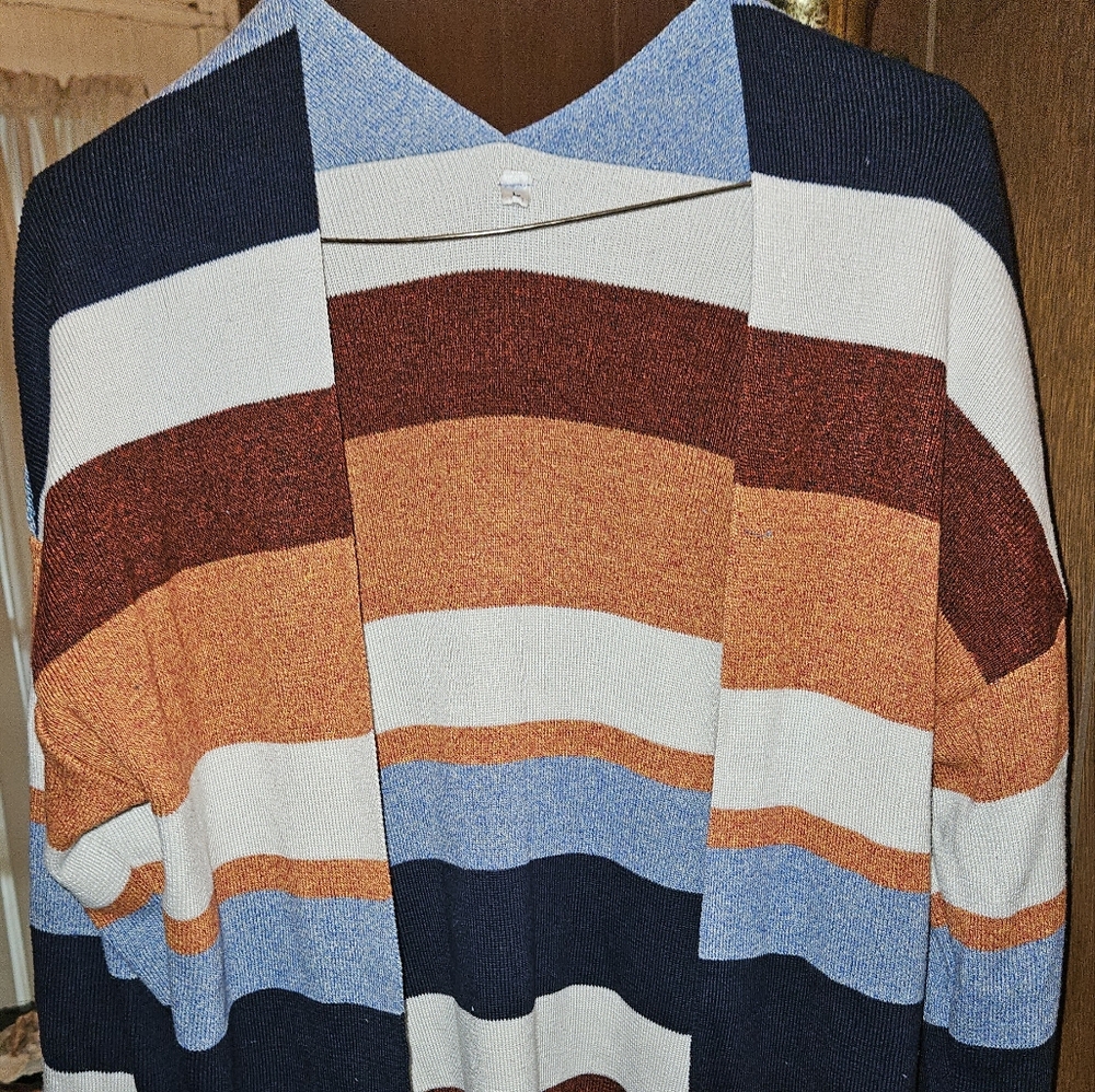 Striped cardigan